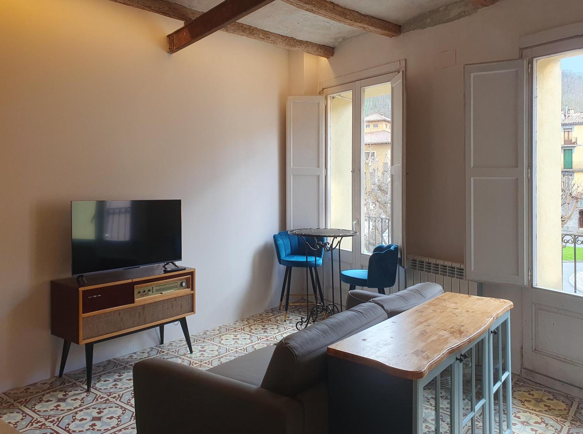 Casa Clotilde - Apartamento Elegante Y Comodo En Sant Joan De Les Abadesses Kültér fotó